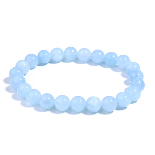 Aquamarin - Perlenarmband