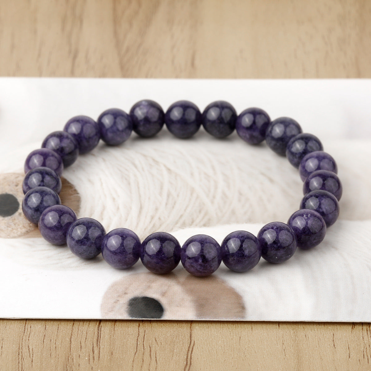 Amethyst - Perlenarmband