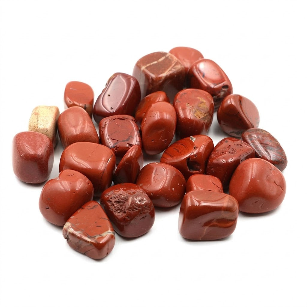 Roter Jaspis - Trommelsteine 100g