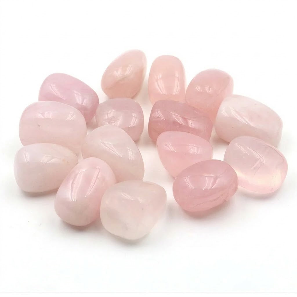 Rosenquarz - Trommelsteine 100g