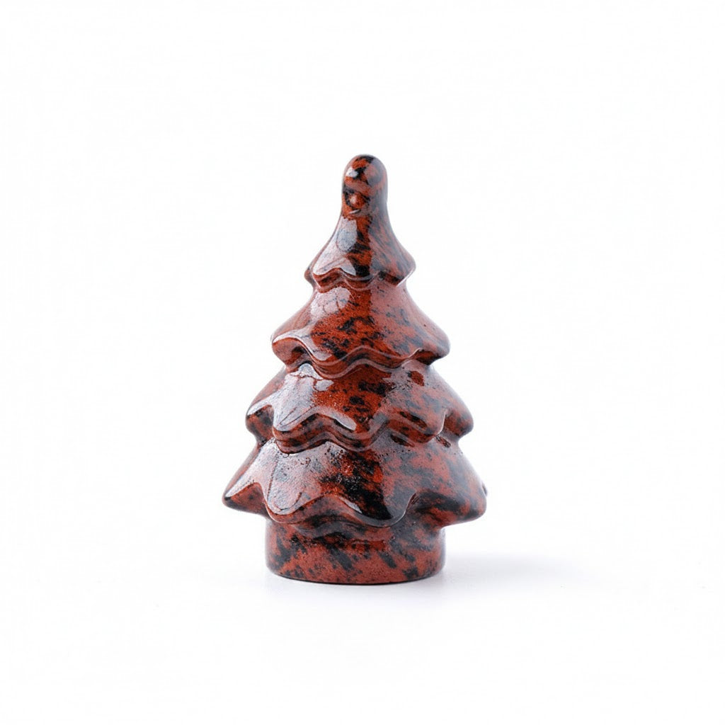 Roter Obsidian - Tannenbaum