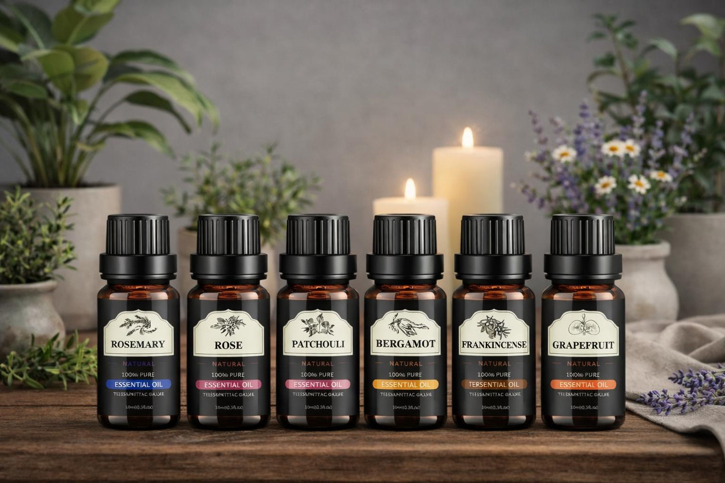 Ätherisches Öl Set - Harmonie & Energie (12x10ml)