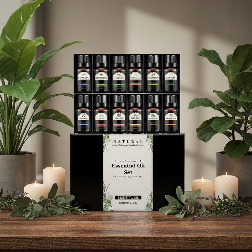 Ätherisches Öl Set - Harmonie & Energie (12x10ml)