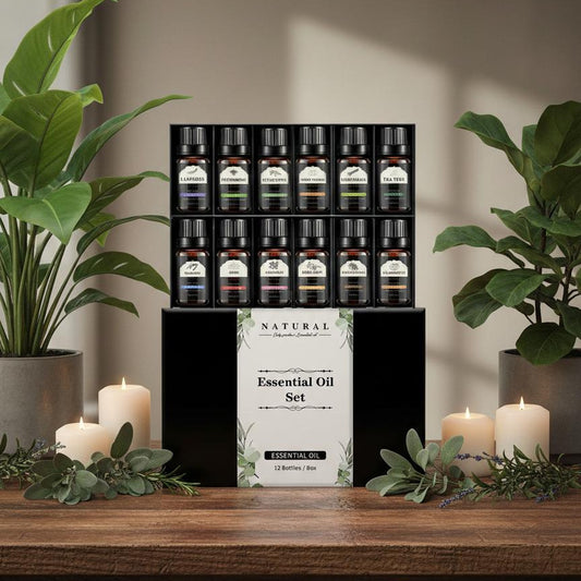 Ätherisches Öl Set - Harmonie & Energie (12x10ml)