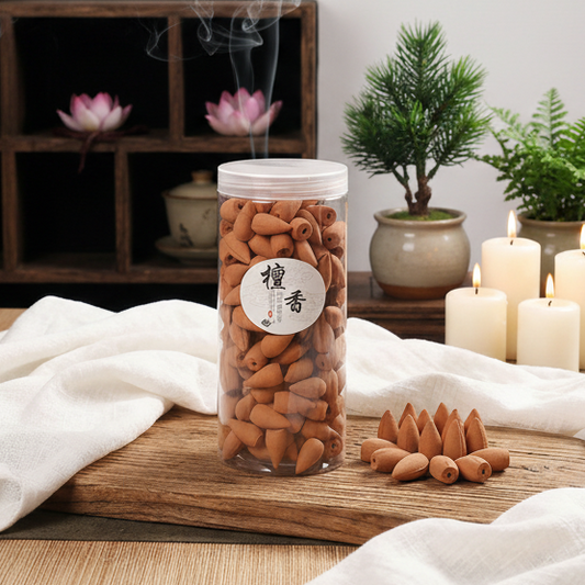 Räucherkegel Sandelholz - 200 Stück