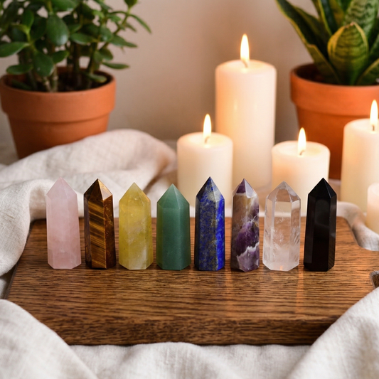 Edelstein-Set Balance - 8 Stück