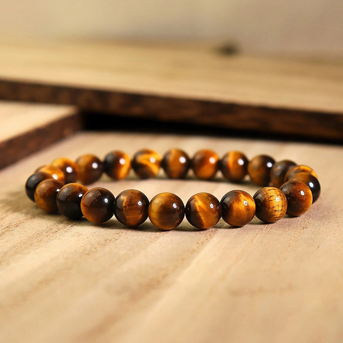 Tigerauge - Perlenarmband
