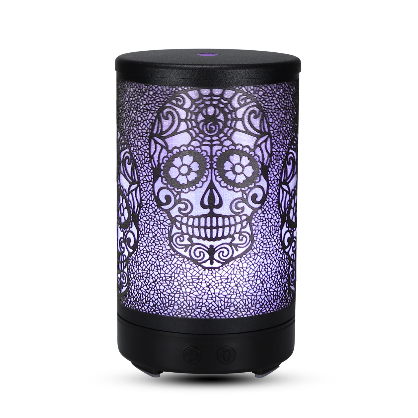 Aroma Diffuser mit Sugar Skull Design