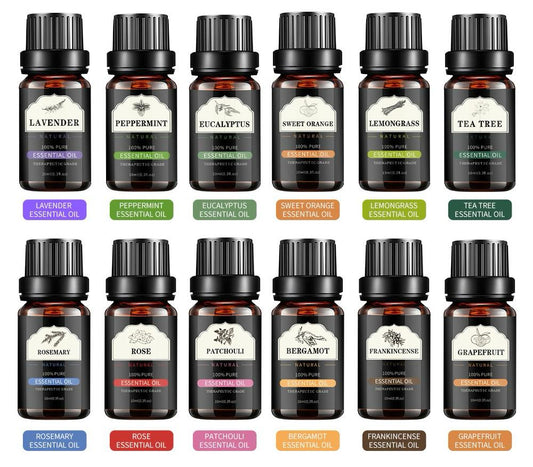 Ätherisches Öl Set - Harmonie & Energie (12x10ml)