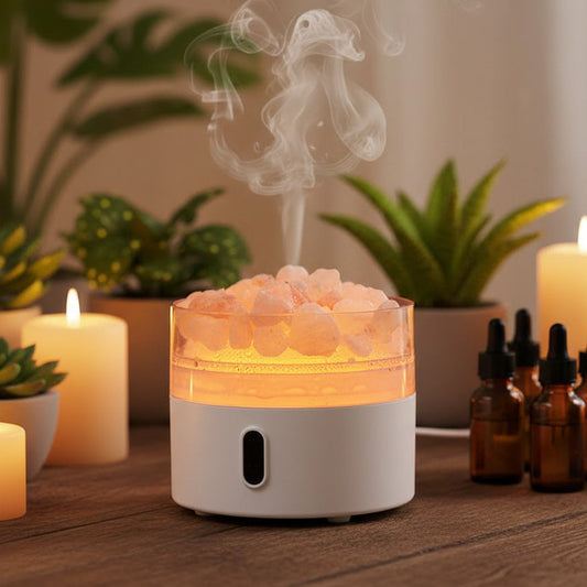 Aroma Diffuser mit Salzsteinen
