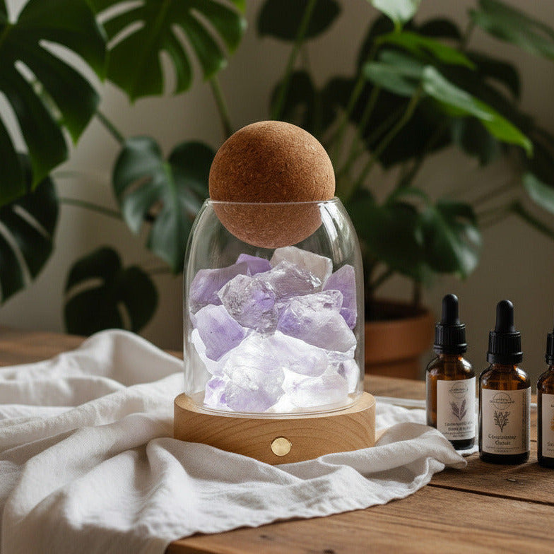 Duftzerstäuber mit Amethyst