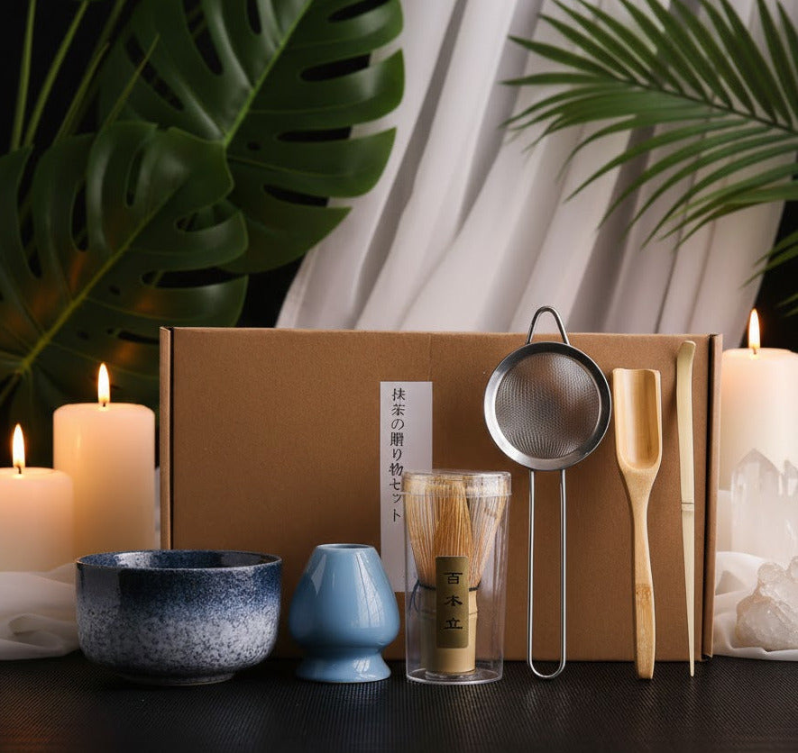 Matcha Set (6-teilig) - Blaue Ruhe