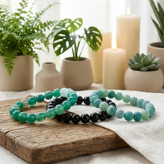 Altes Klären, Erfolg entfalten - Armband Set