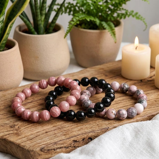 Lass los und finde dein Licht - Armband Set