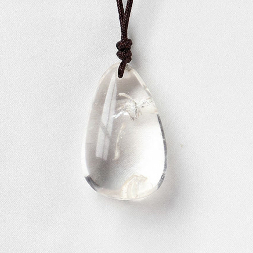 Kette mit Bergkristall Anhänger