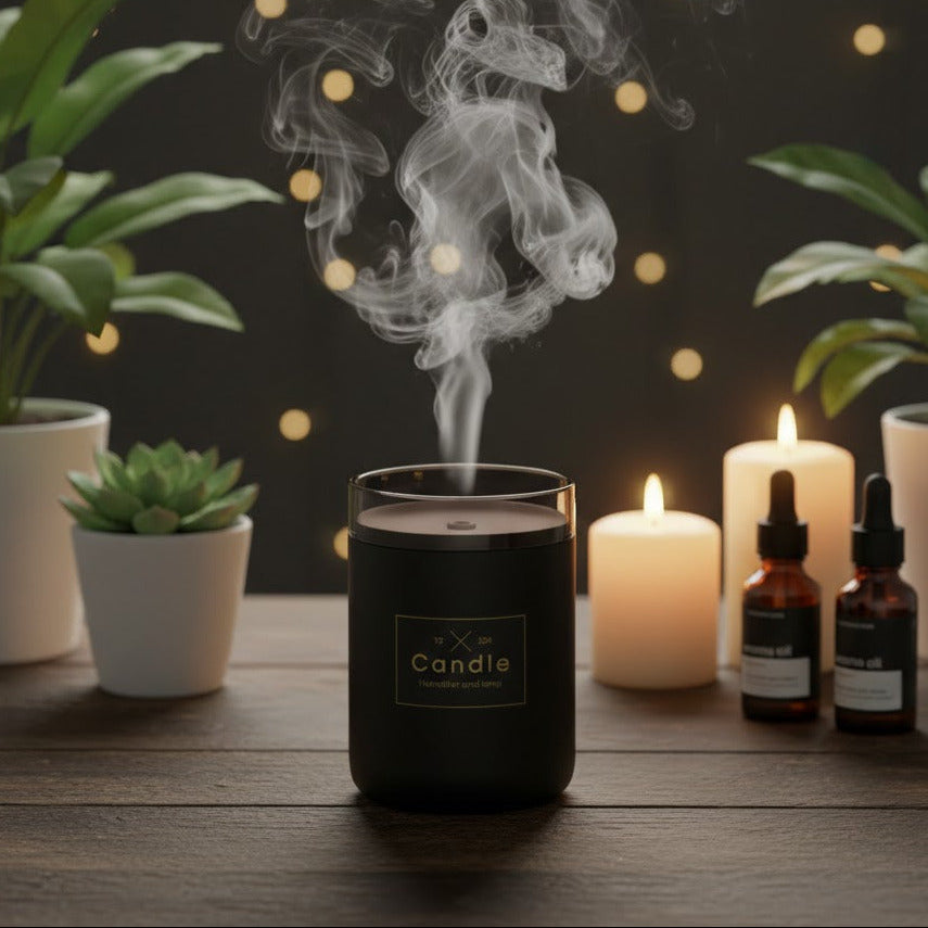 Aroma Diffuser im Kerzen-Design