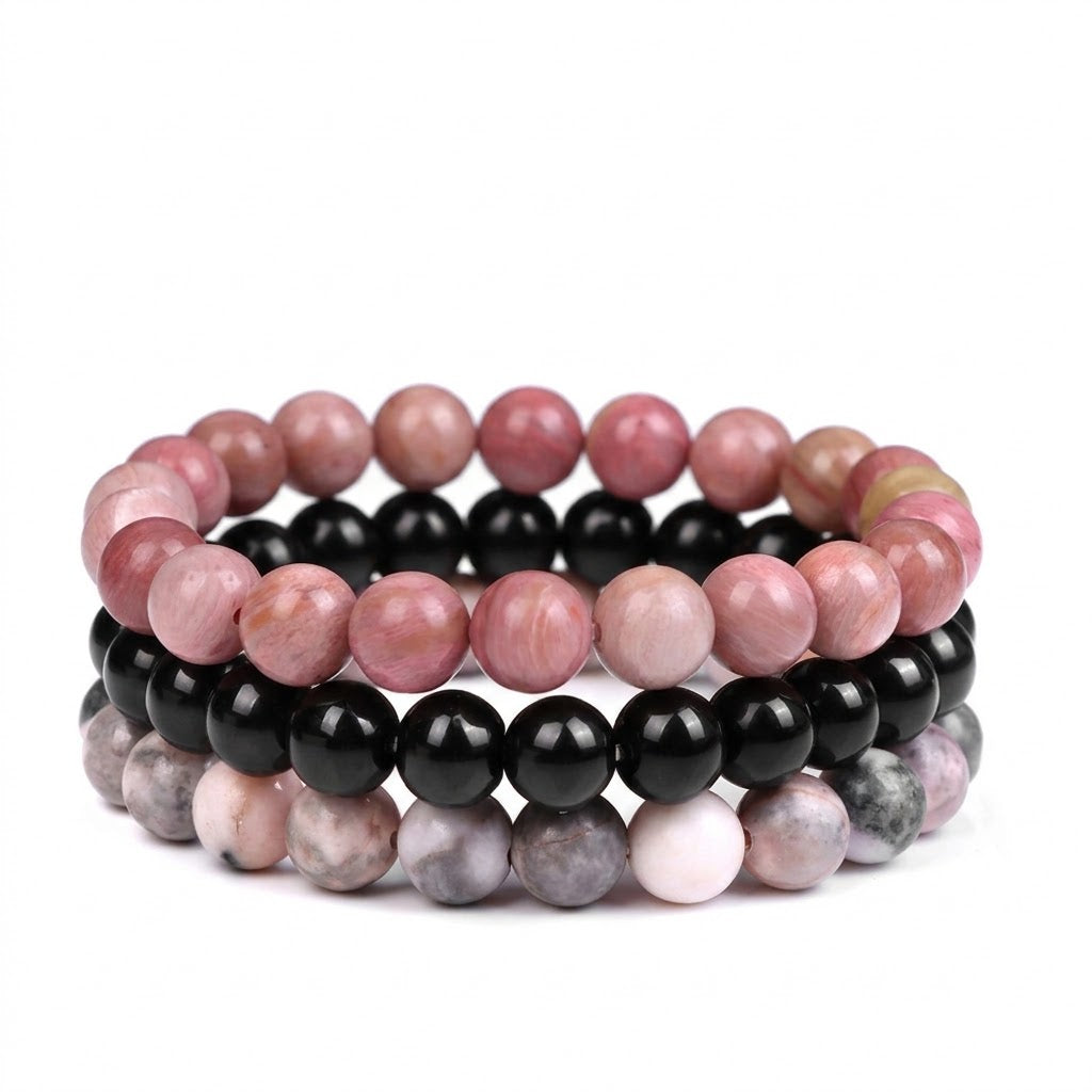 Lass los und finde dein Licht - Armband Set