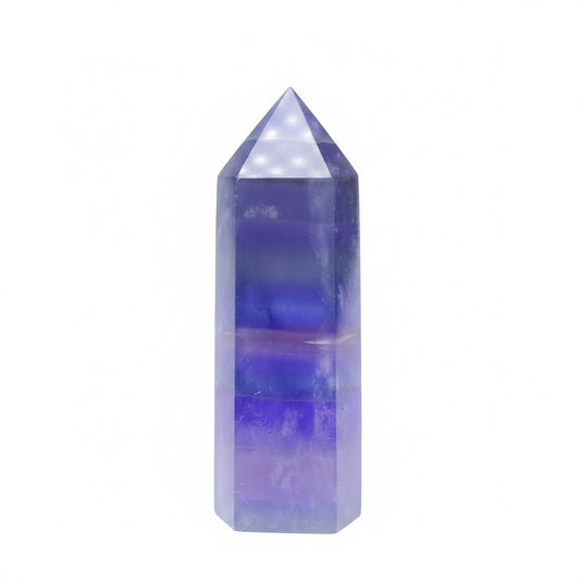 Blauer Fluorit Obelisk