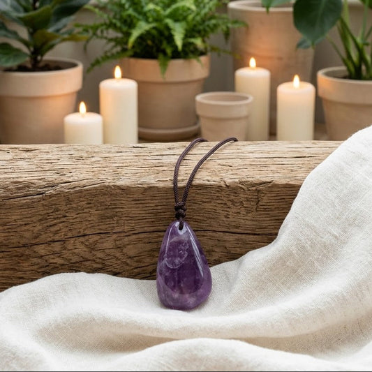 Kette mit Amethyst Anhänger
