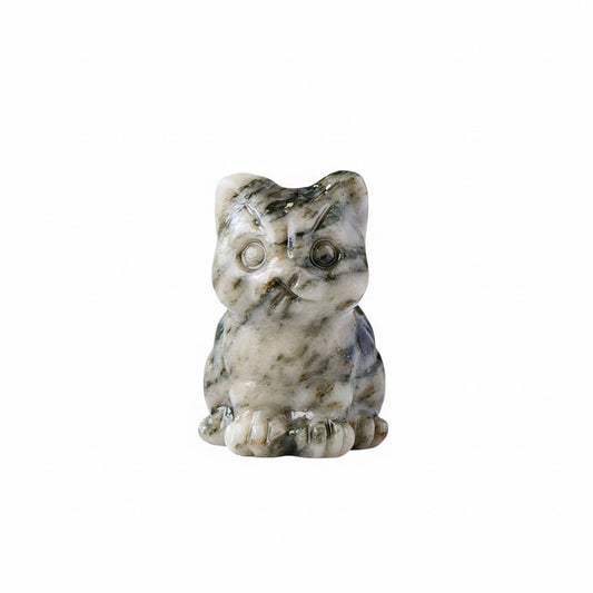 Picasso Jaspis - Katzenfigur