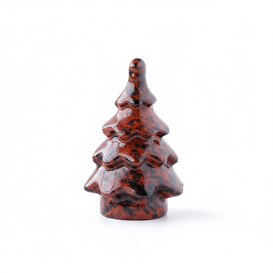 Roter Obsidian - Tannenbaum